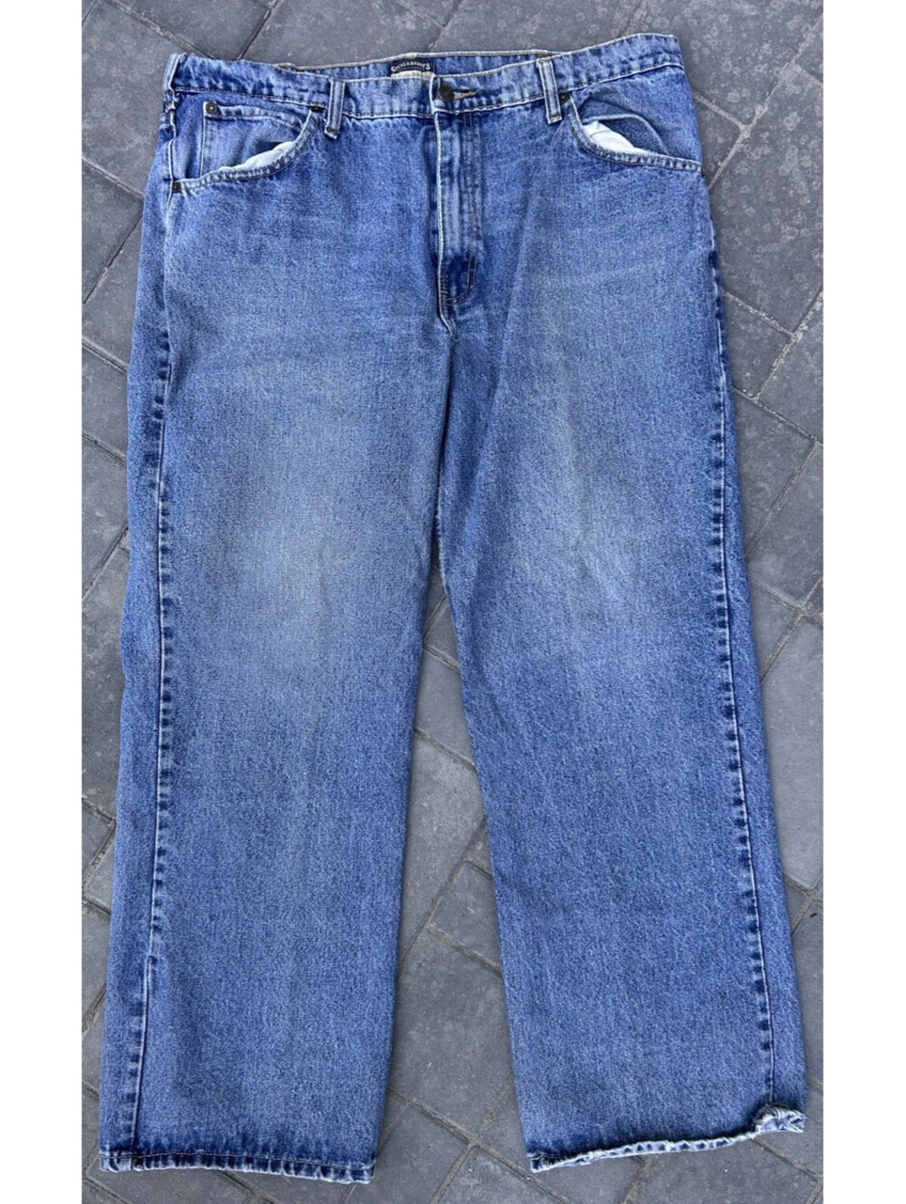 Steve And Barry’s Red Star Denim Blue Jeans 38X30 Classic Fit Medium Wash Jeans